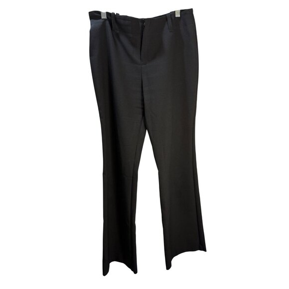 Byer California Womens Black Flared Pants Size 7 - Picture 1 of 6